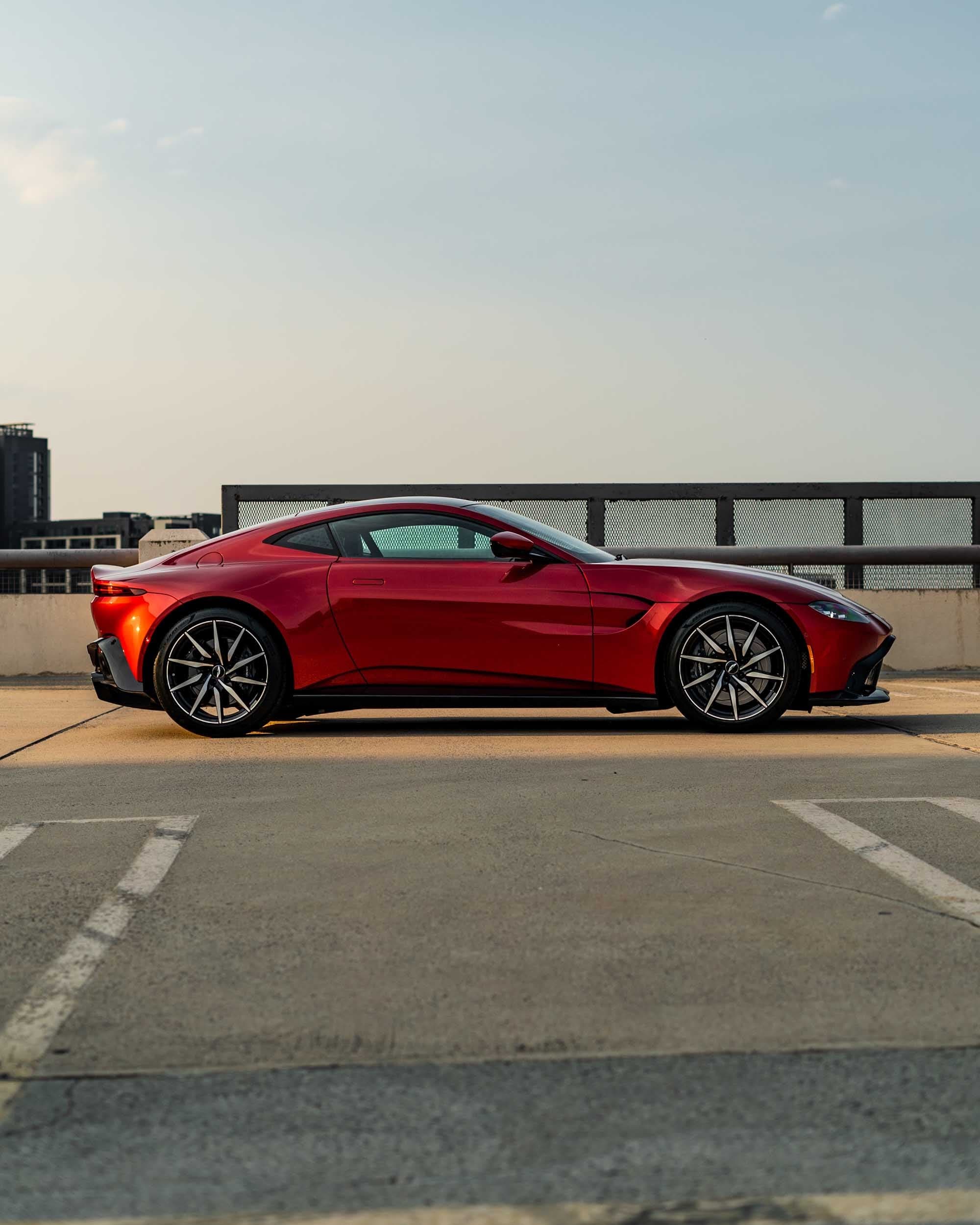 Aston Martin Vantage. Detail and protection